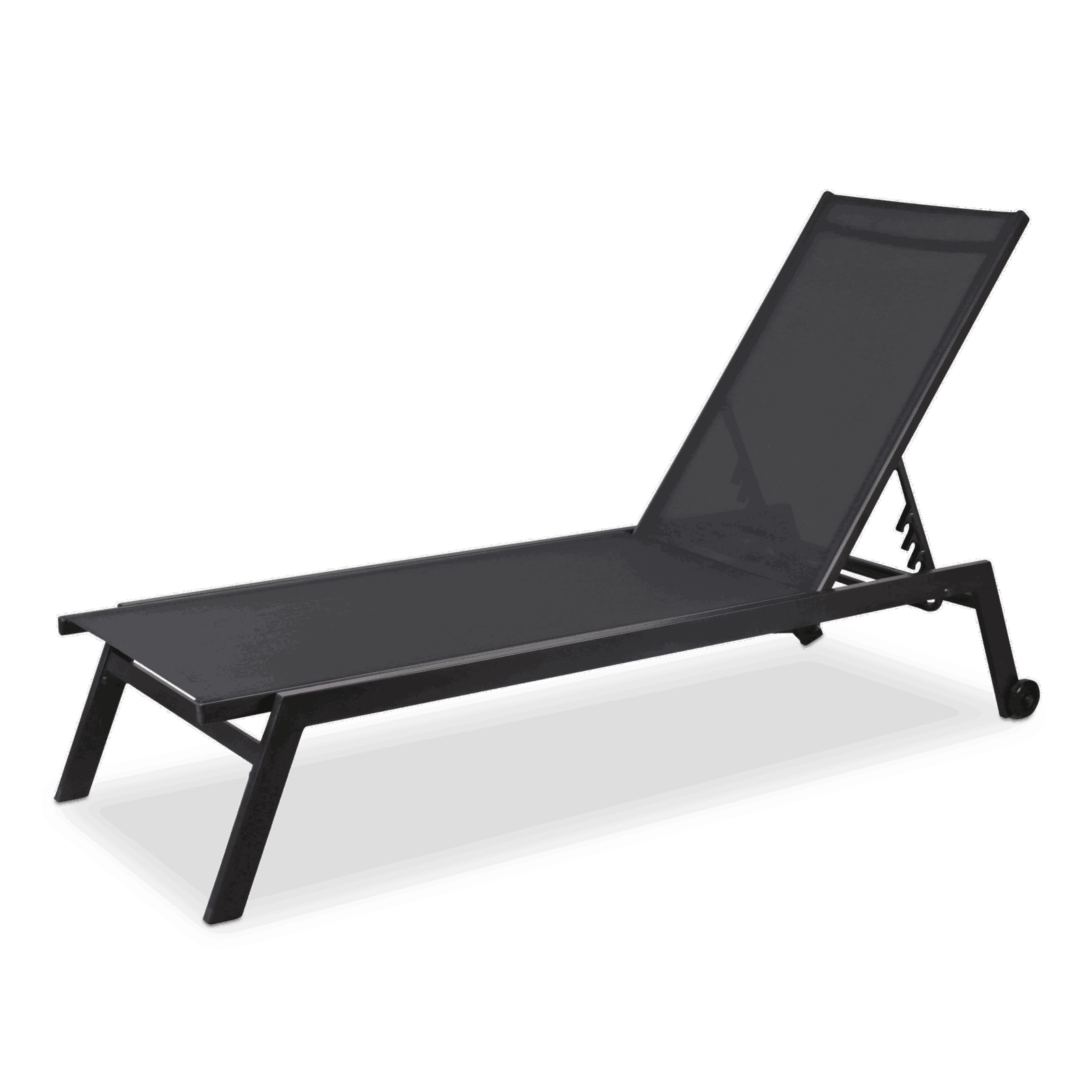 Morocco Outdoor Sunlounger in Gunmetal - The Furniture Shack