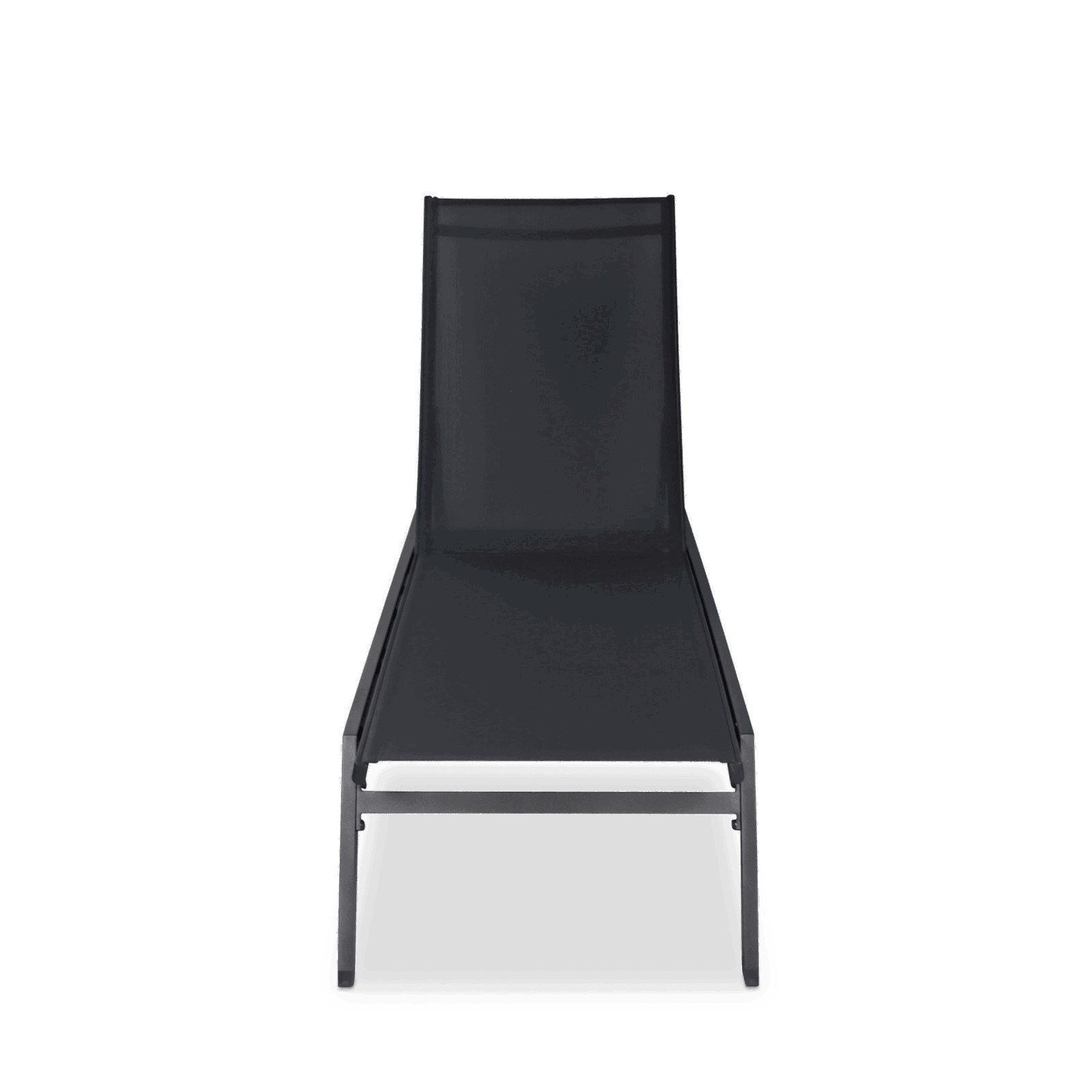 Morocco Outdoor Sunlounger in Gunmetal - The Furniture Shack