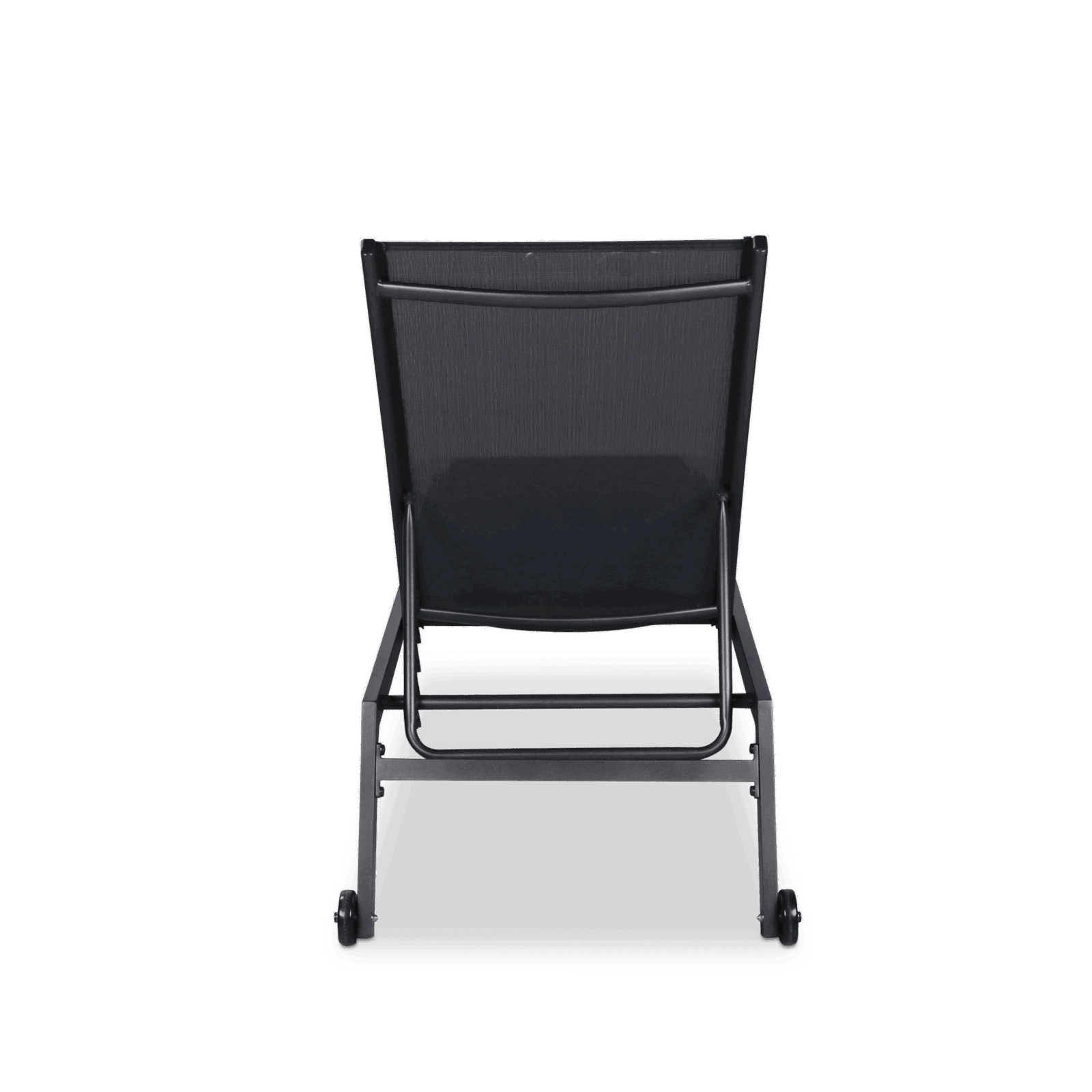 Morocco Outdoor Sunlounger in Gunmetal - The Furniture Shack