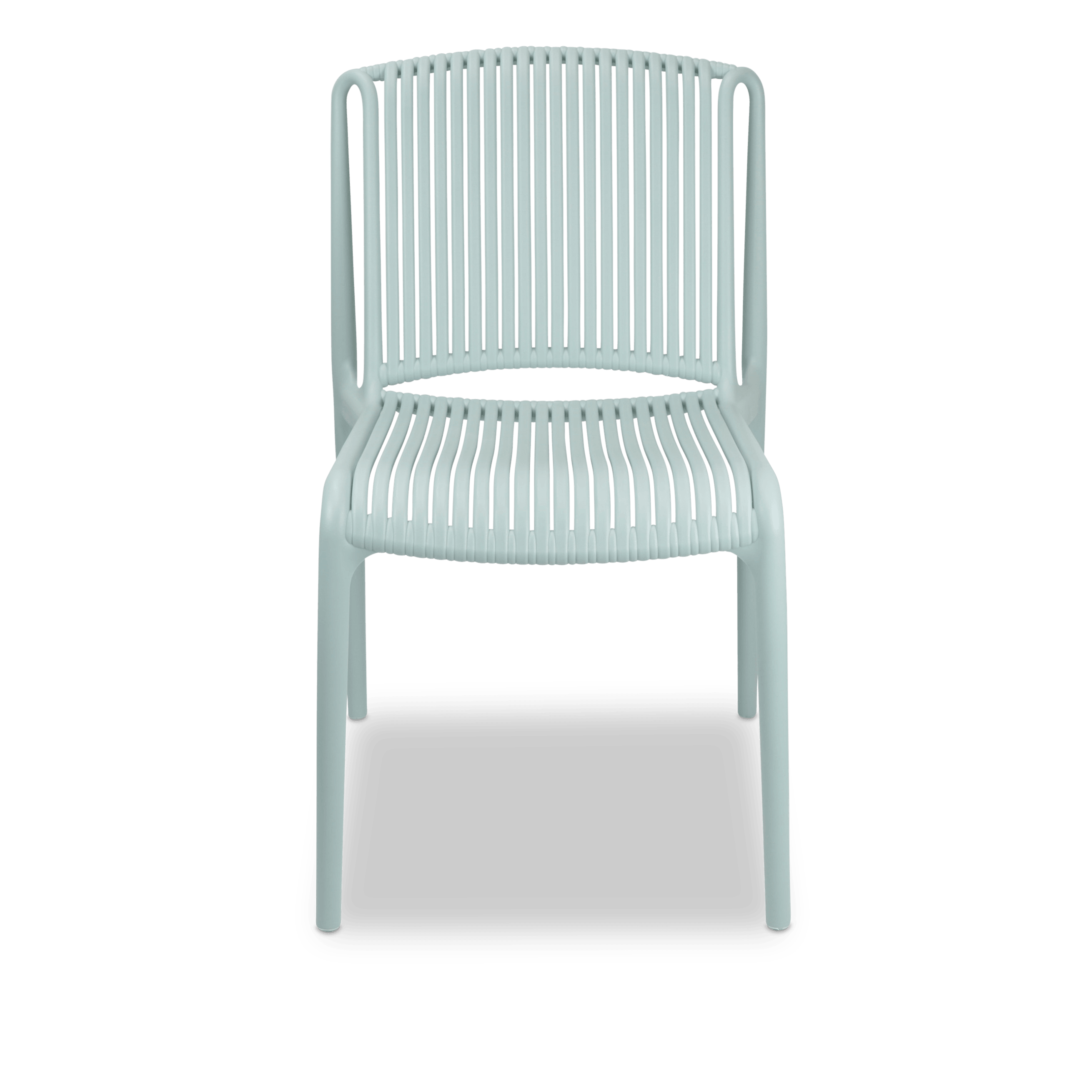 Paros UV Polypropylene Premium Dining Chair in Mint - The Furniture Shack