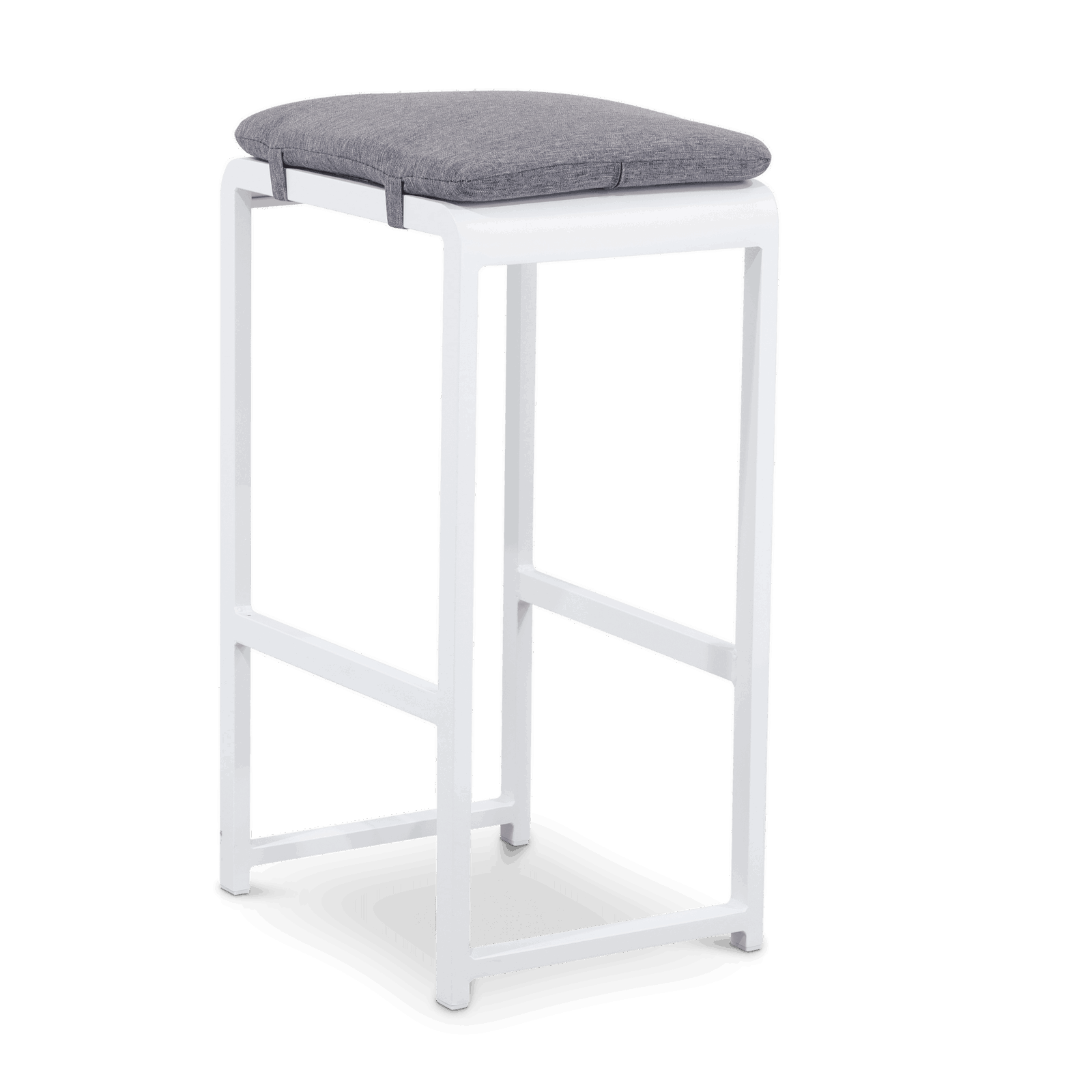 Santorini Barstool in Arctic White - The Furniture Shack