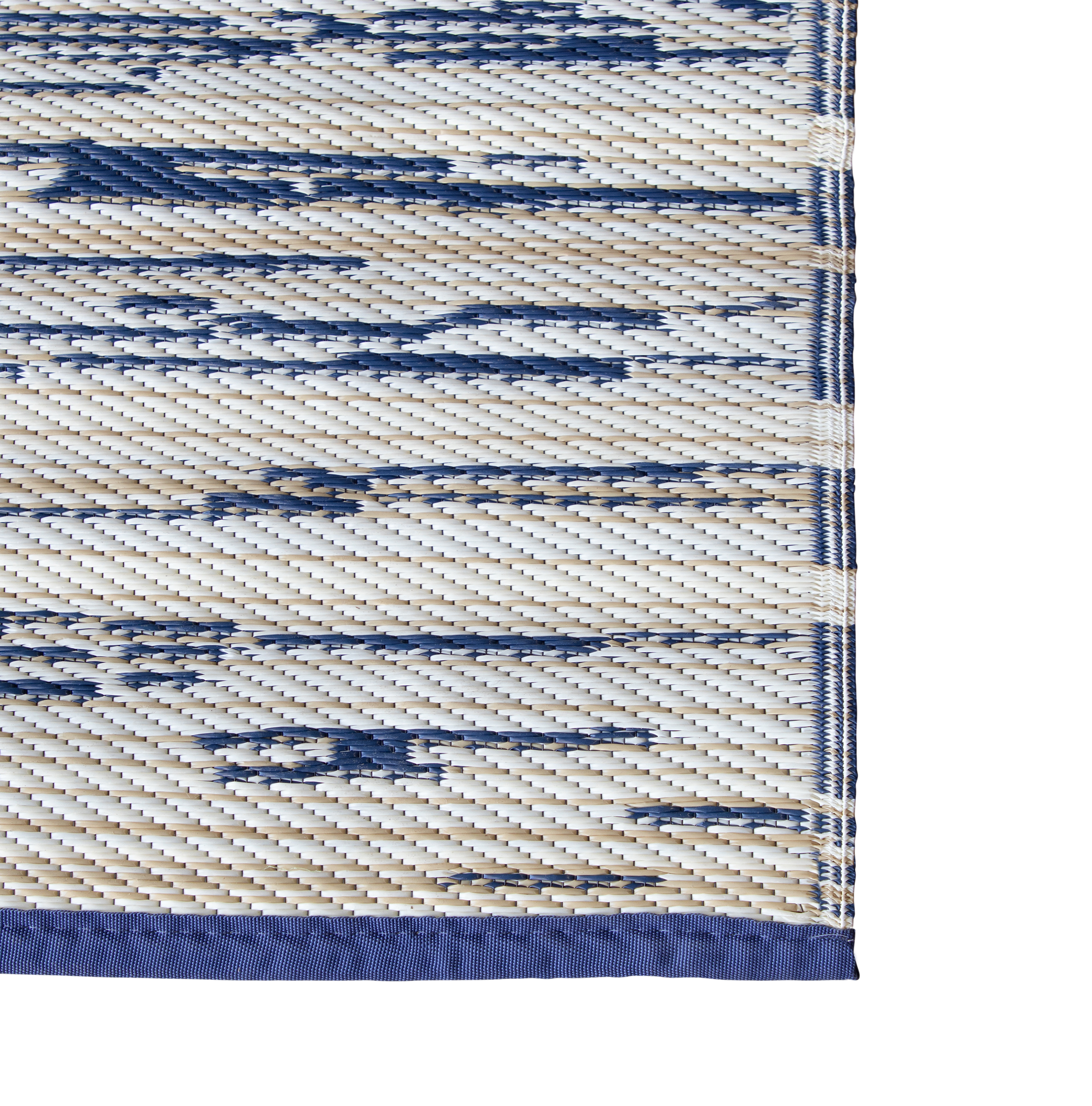 Mirage Navy Rug in PP - 180 x 270 cm