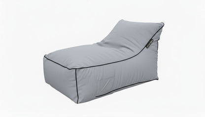 Kirra Indoor/Outdoor Bean Bag in Tweed Navy