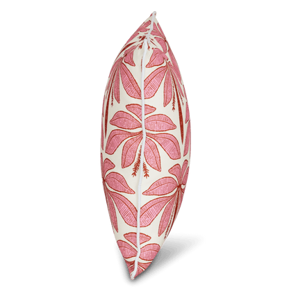Bondi Palm Beachy - 45 x 45 cm Piped Outdoor Cushion