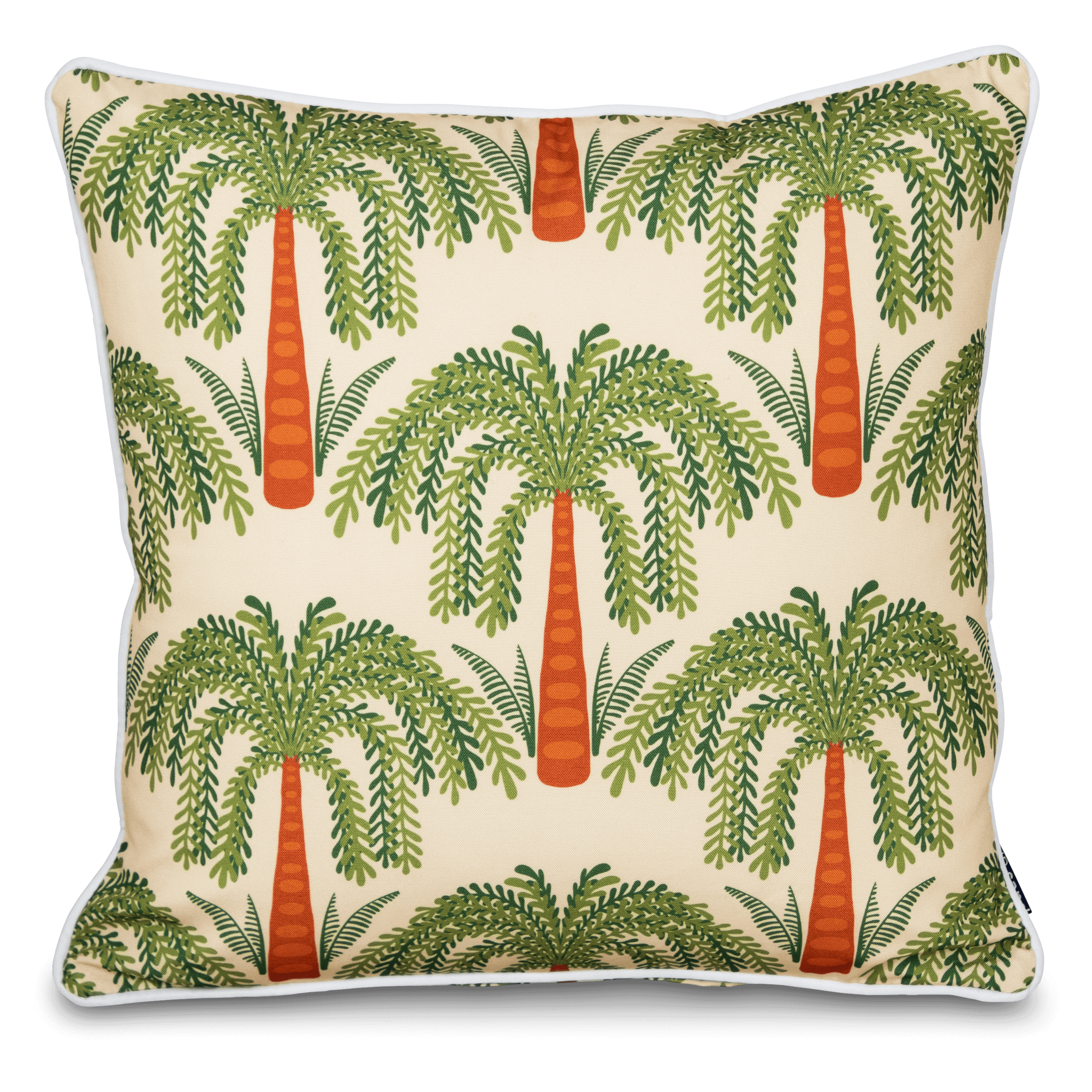 Bondi California Sunday - 45 x 45 cm Piped Outdoor Cushion