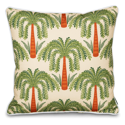 Bondi California Sunday - 45 x 45 cm Piped Outdoor Cushion