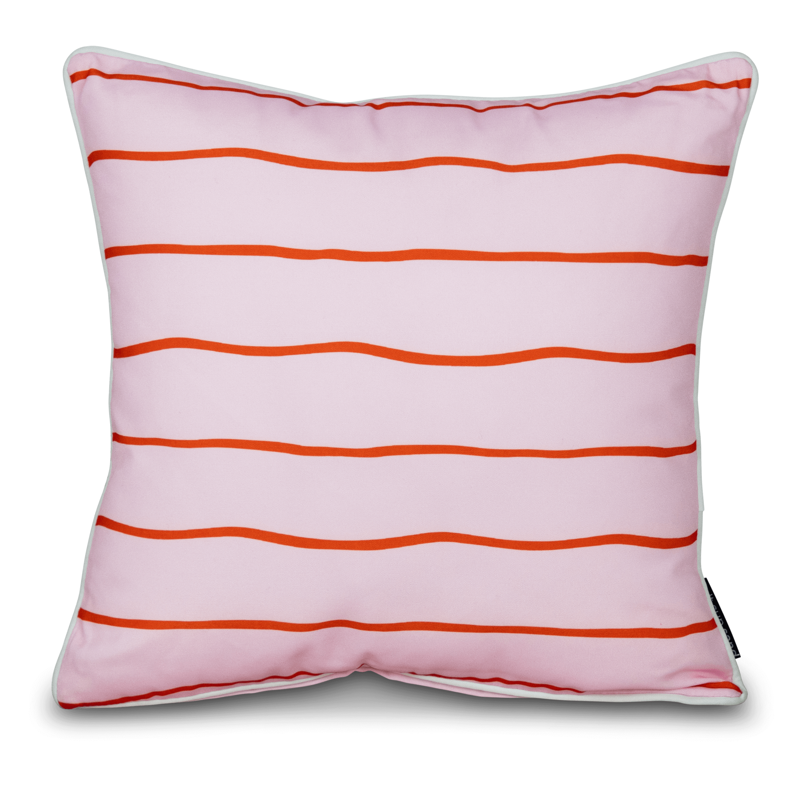 Bondi Pink Panther - 45 x 45 cm Piped Outdoor Cushion