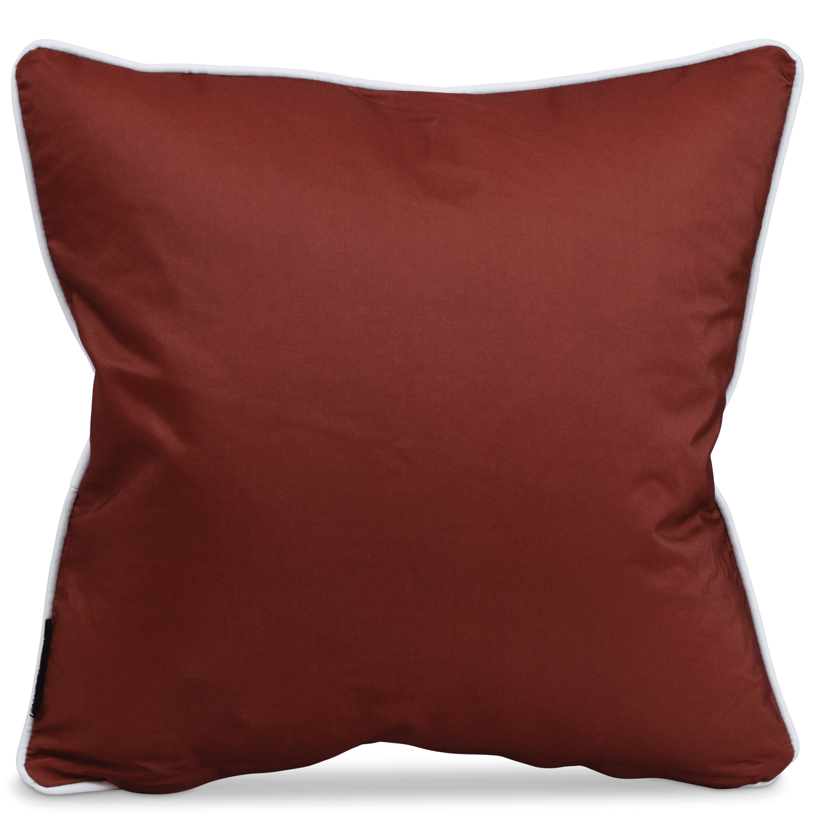 Bondi Deep Crimson - 45 x 45 cm Piped Outdoor Cushion