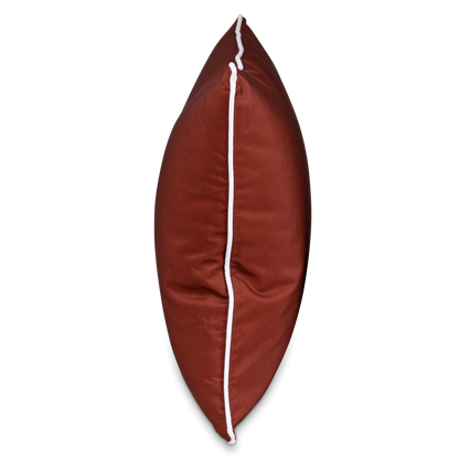 Bondi Deep Crimson - 45 x 45 cm Piped Outdoor Cushion