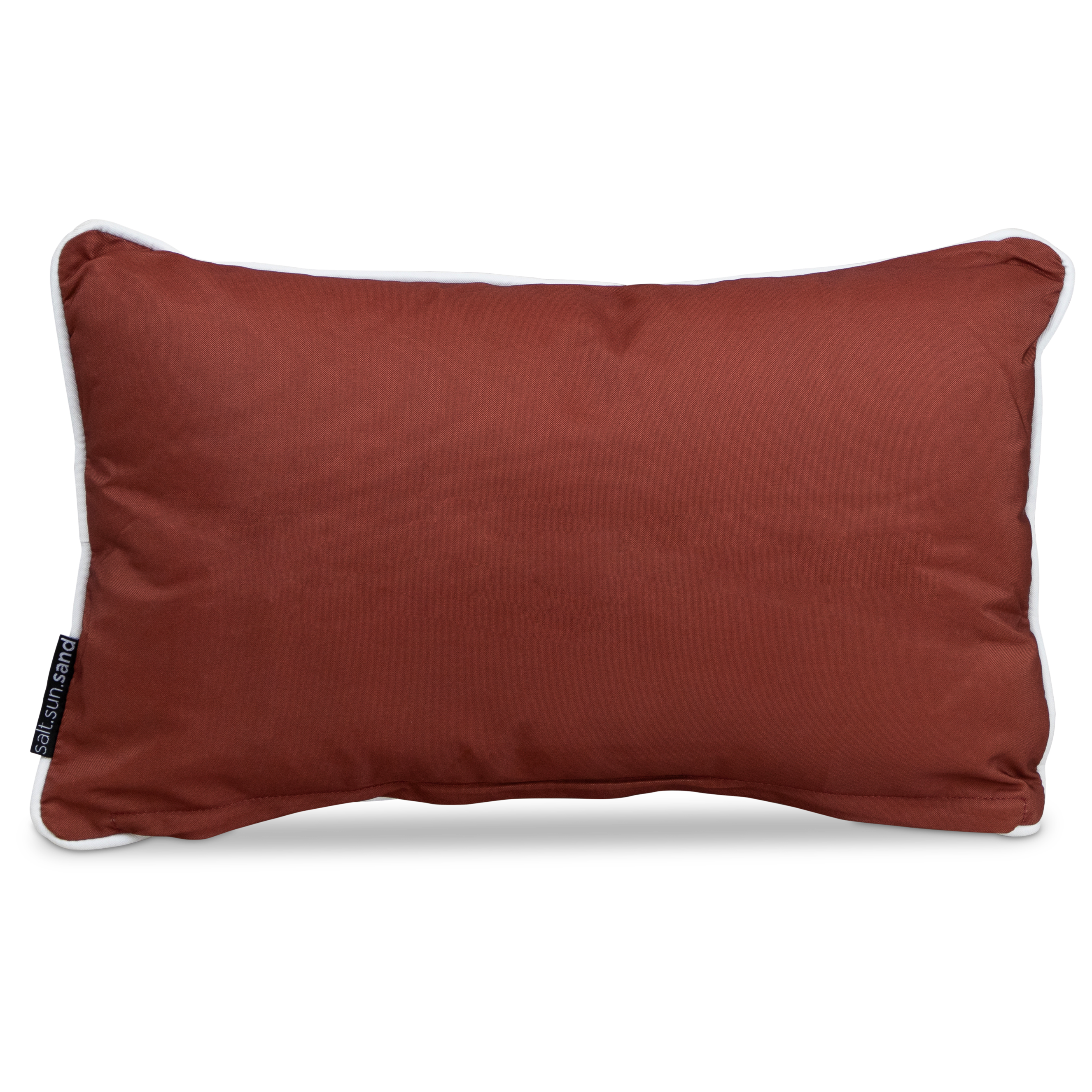 Bondi Deep Crimson - 30 x 48 cm Piped Outdoor Cushion
