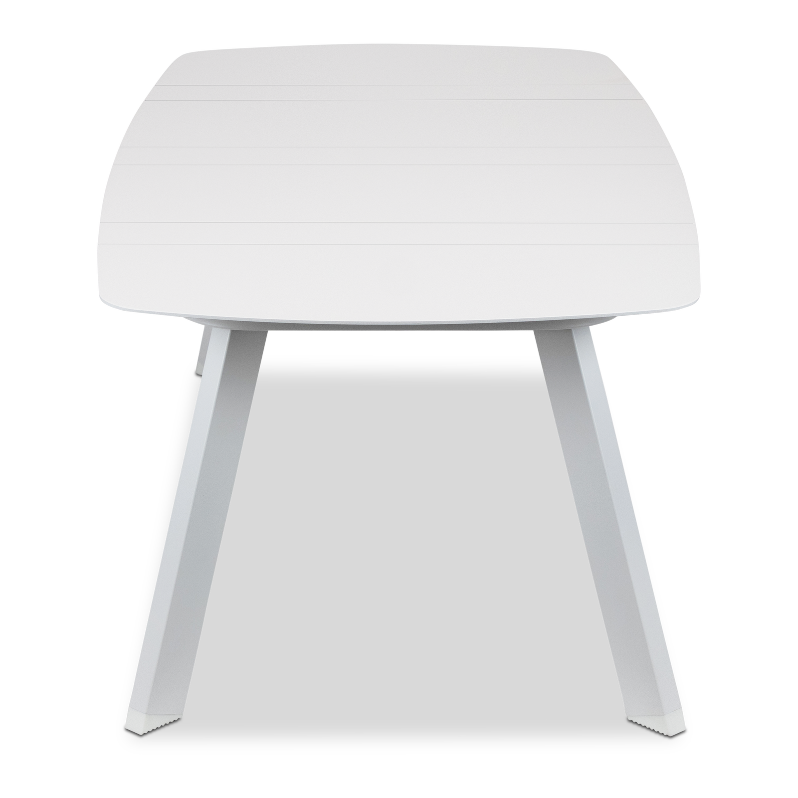 Amalfi Outdoor Coffee Table in Arctic White Aluminium - The Furniture Shack