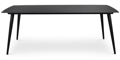 Amalfi Rectangle 7 Piece Outdoor Setting in Gunmetal with Aluminium Chairs - The Furniture Shack