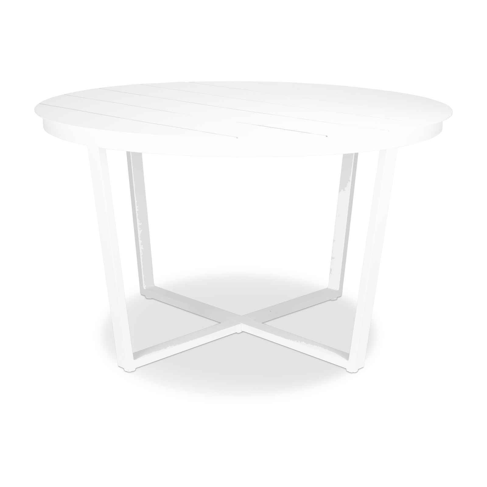 Amalfi Round 5 Piece Outdoor Setting with Polypropylene Chairs - The Furniture Shack