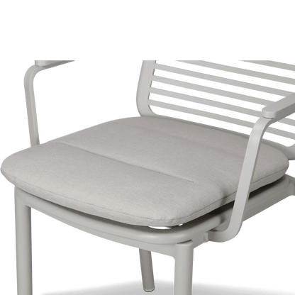 Azure Dining Chair Cushion Pad in Olefin Fabric