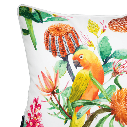 Bondi Birdsong - 45 x 45 cm Piped Cushion