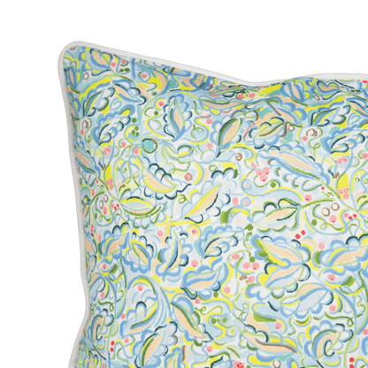 Bondi Coastal Confetti - 45 x 45 cm Piped Cushion