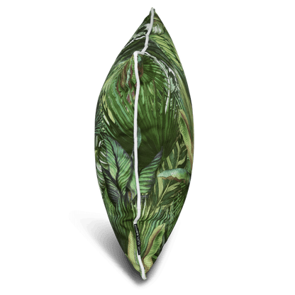 Bondi Fan Palm - 45 x 45 cm Piped Cushion