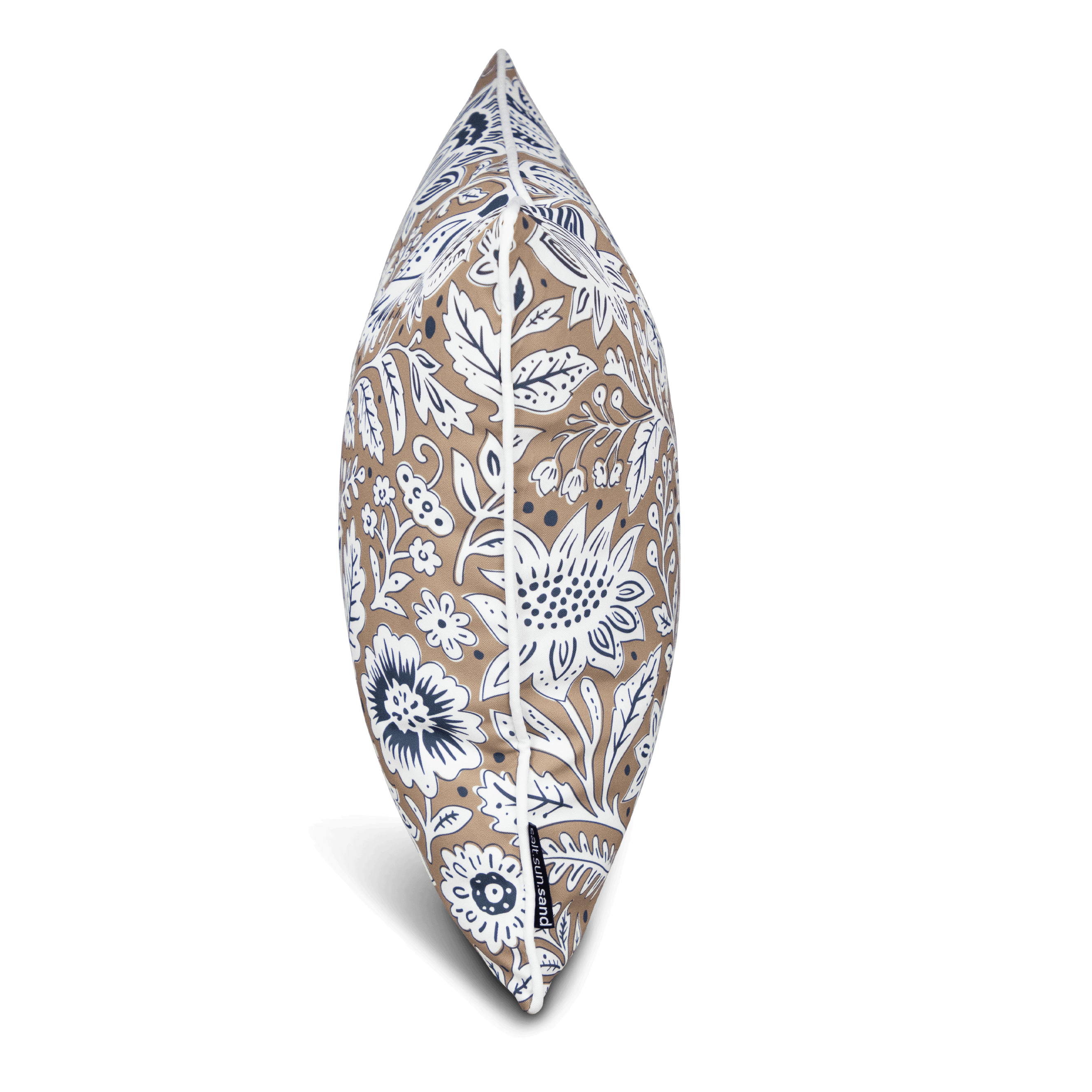 Bondi Sandy Bloom- 45 x 45 cm Piped Cushion
