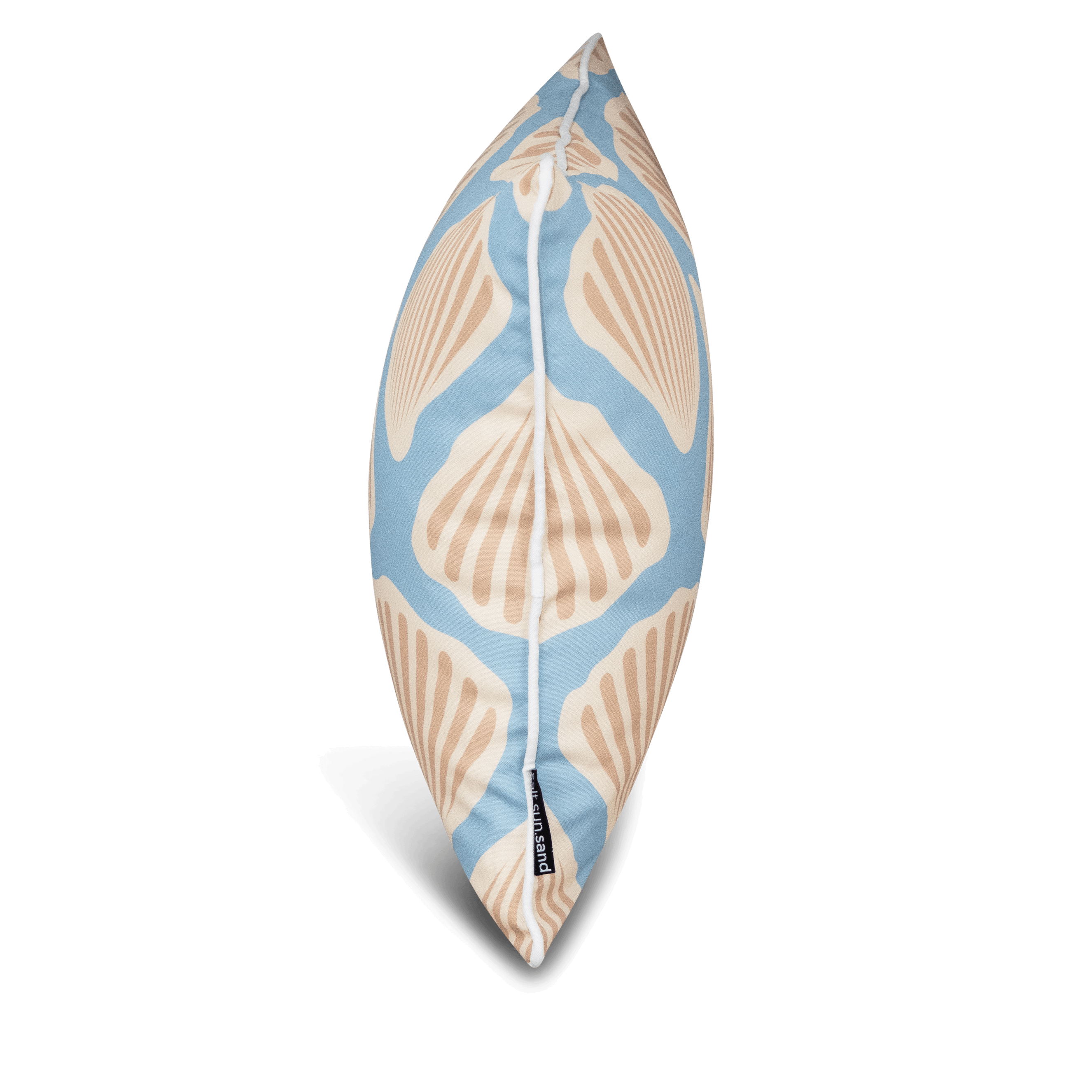 Bondi Shellscape - 45 x 45 cm Piped Cushion