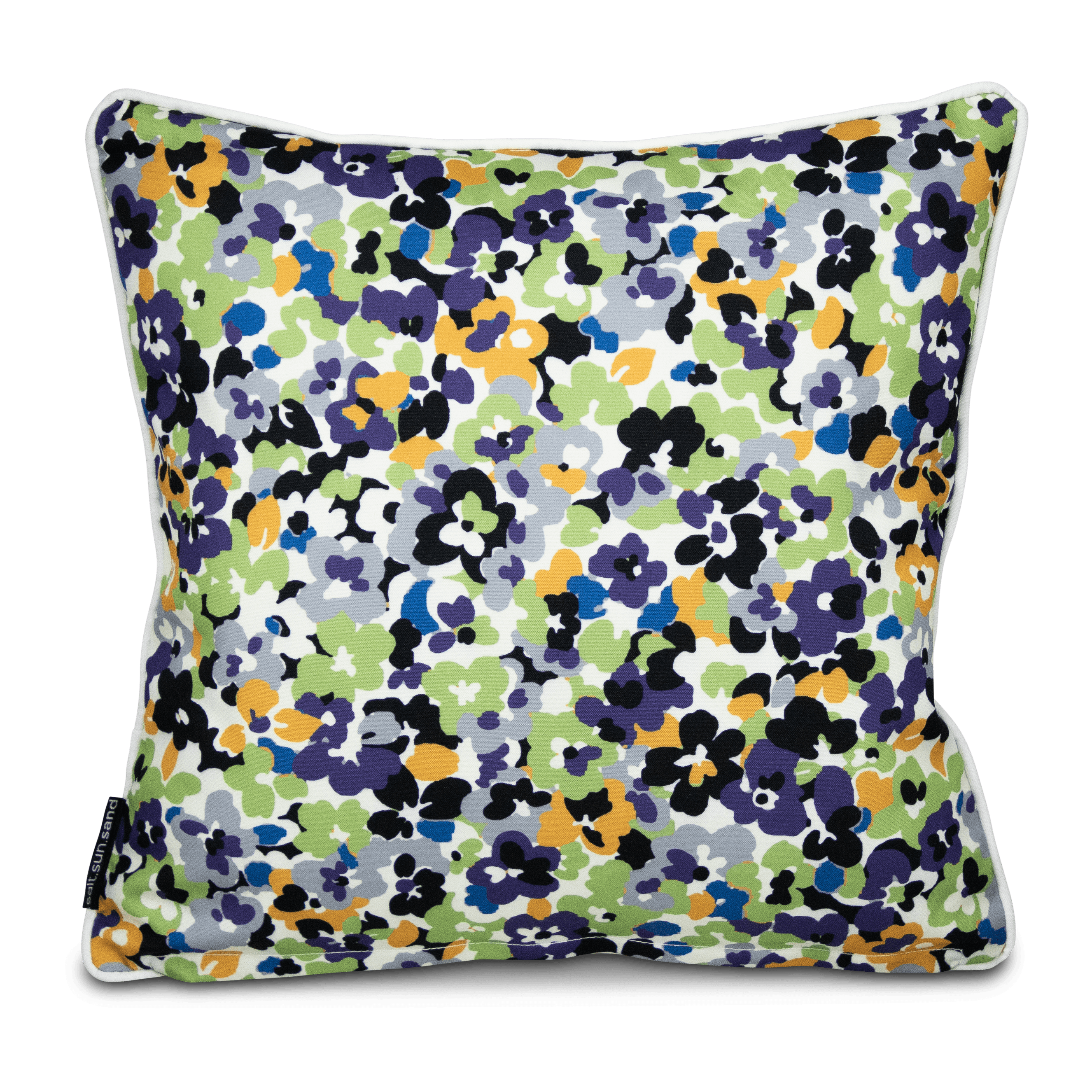 Bondi Wildflower Confetti - 45 x 45 cm Piped Cushion