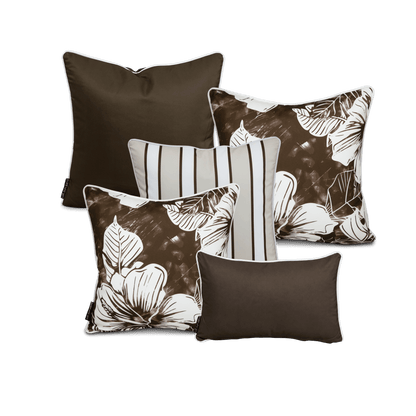 Bondi Stylist Selection - Choc Hibiscus 5pc