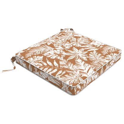 Tahiti Clay Escape Square Outdoor Chair Pad - 43x43x4cm