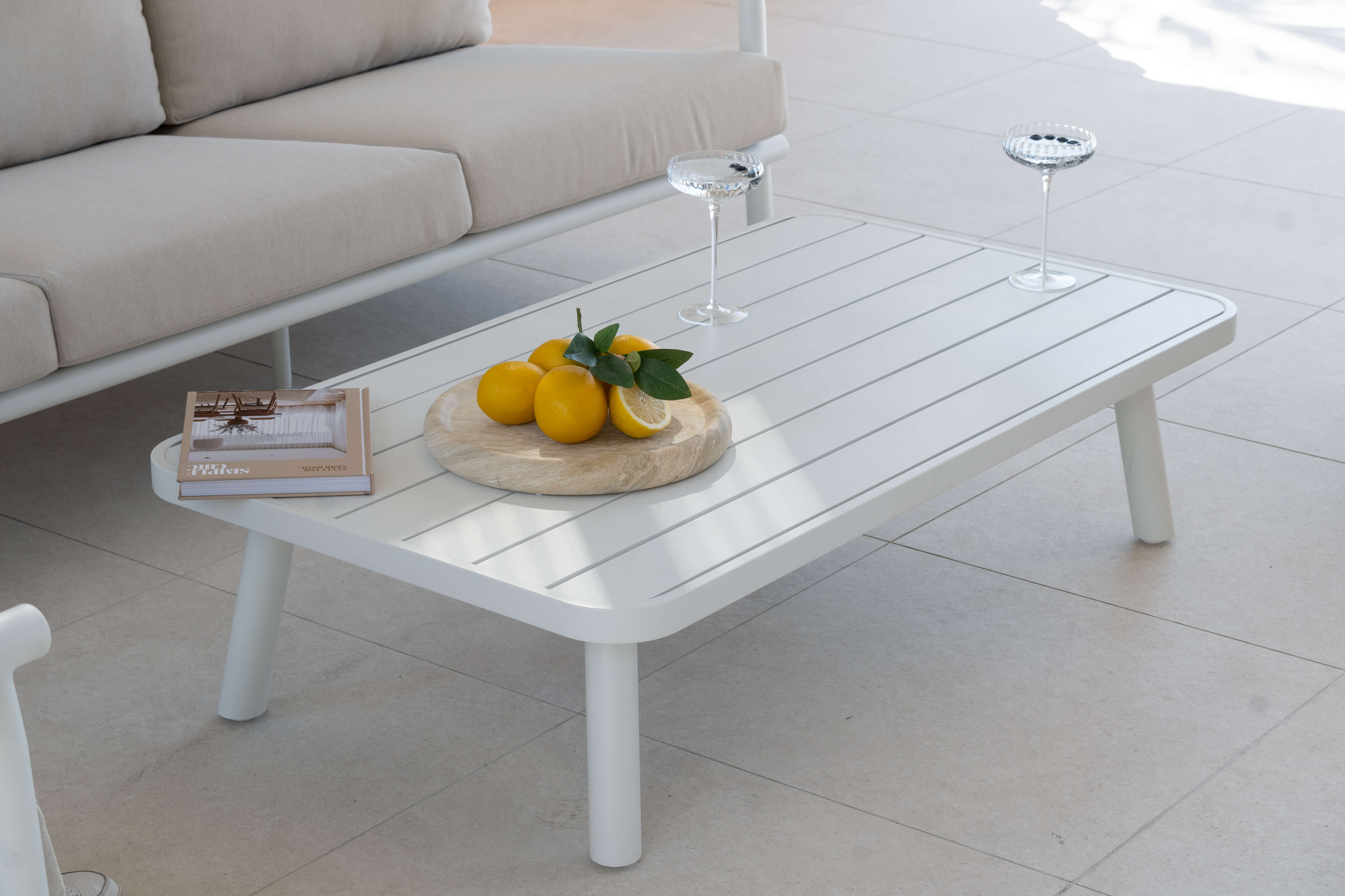 Havana Coffee Table in Arctic White