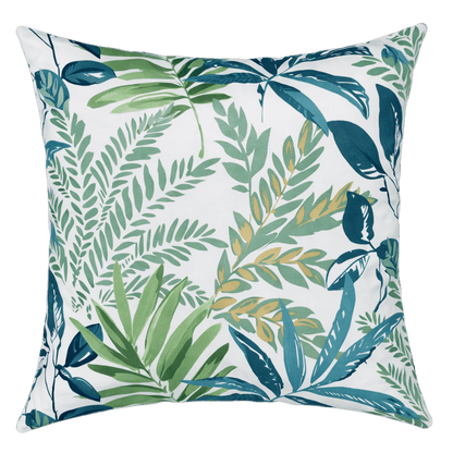 Tahiti Outdoor Cushions Stylist Selection - Evergreen with Navy 5pc
