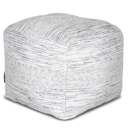 Portsea Leopold PET Yarn Ottoman - 45 x 45 x 35 cm