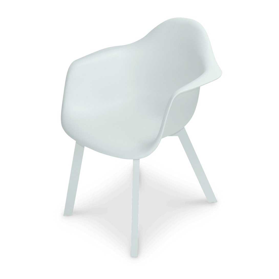 Amalfi Round 5 Piece Outdoor Setting with Polypropylene Chairs