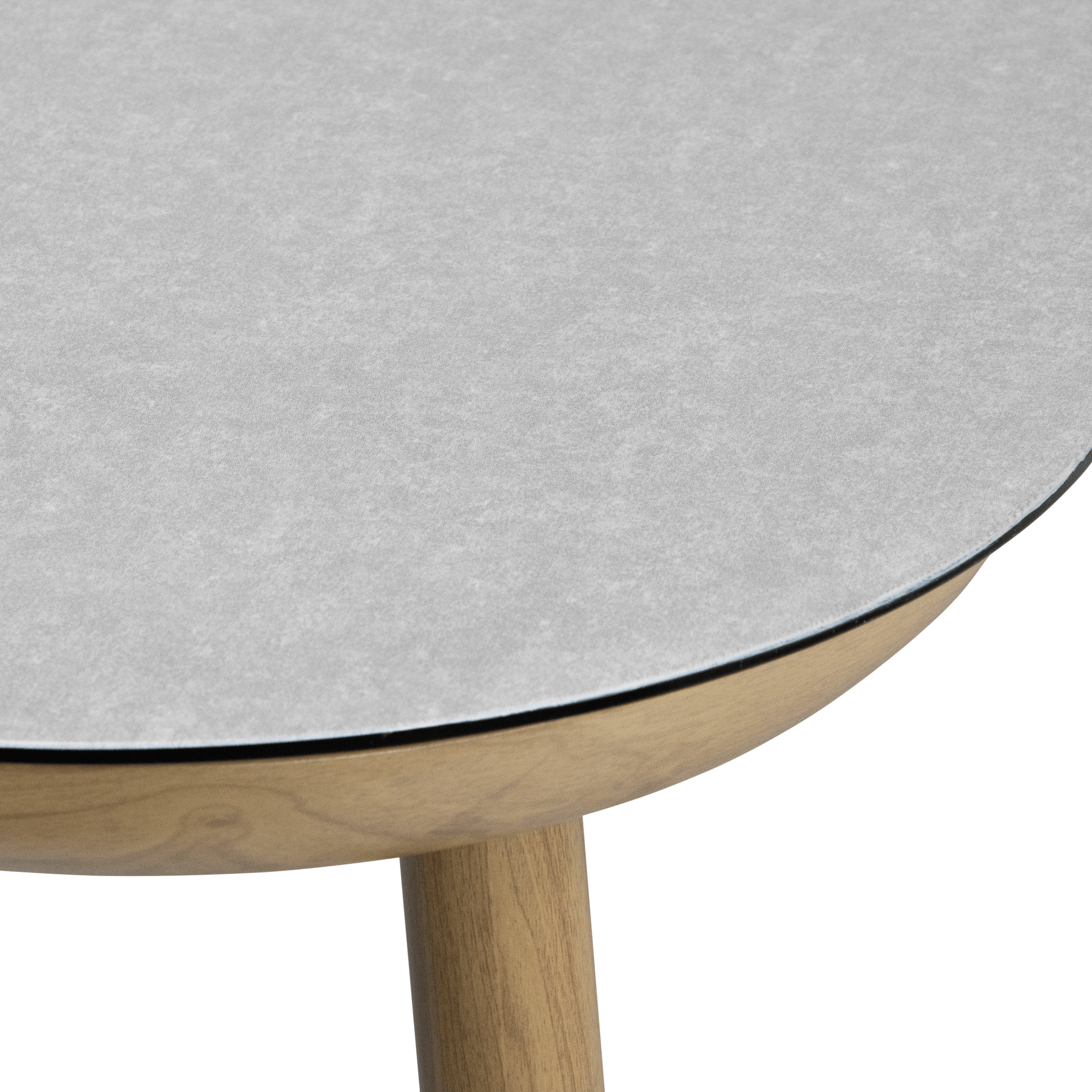 Siesta 3 seater with Coffee Table, Mist Olefin Rope, Icelandic Salt Cushions and Aluminium Frame