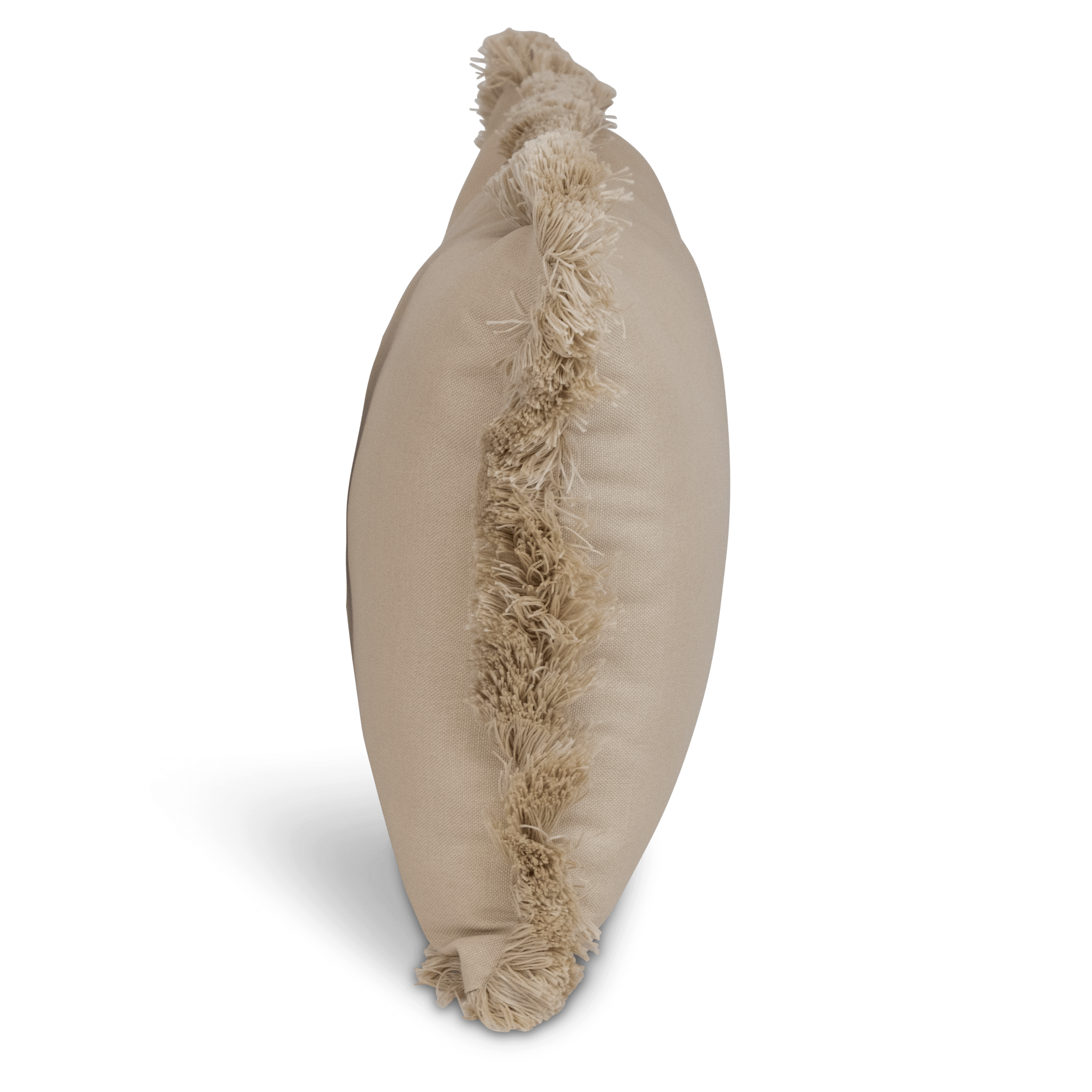 Tahiti Sandstone - 30x50cm Fringed Outdoor Cushion
