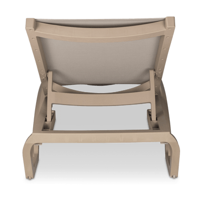 Cloud UV Polypropylene Premium Sunlounger in Toffee