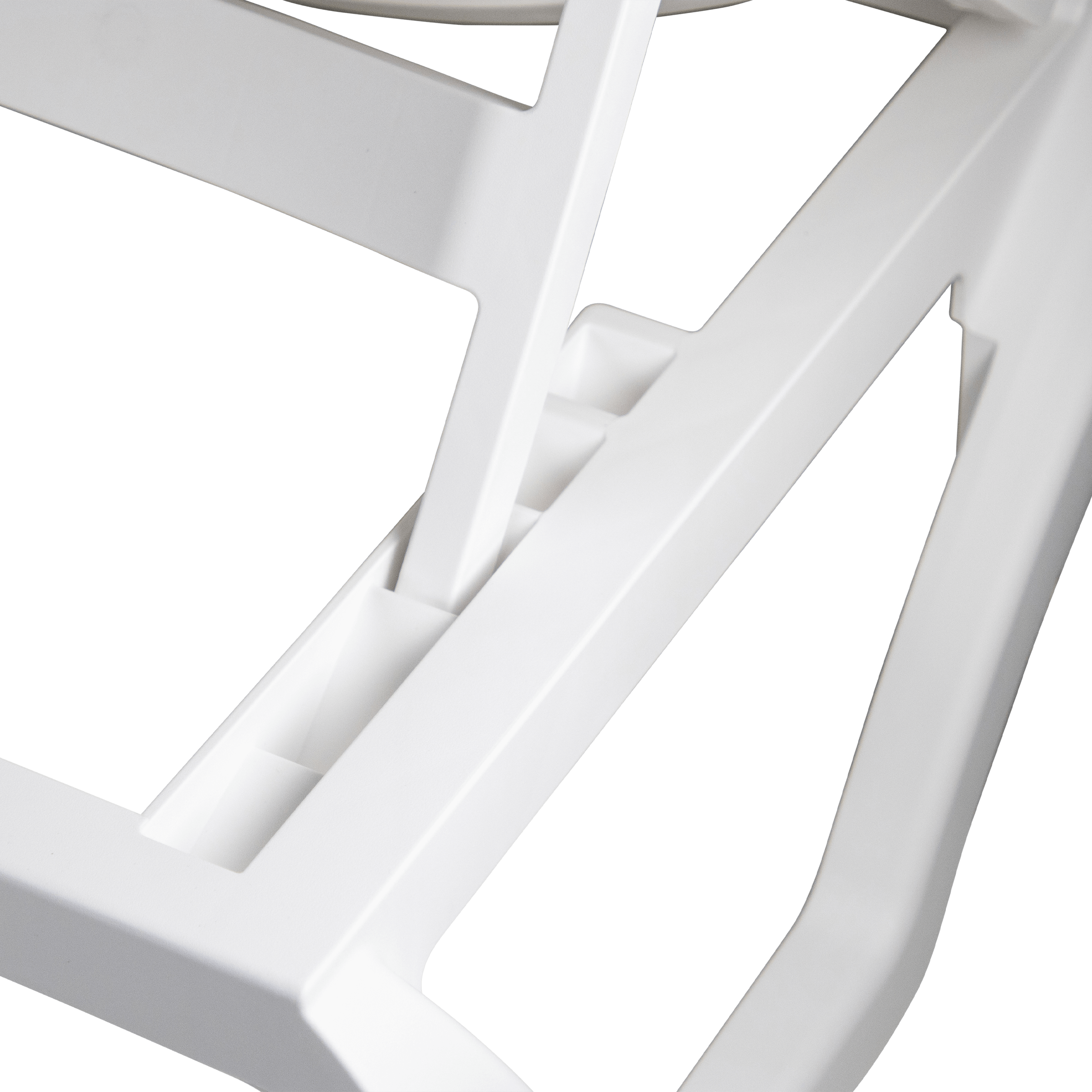 Cloud UV Polypropylene Premium Sunlounger in Marshmallow