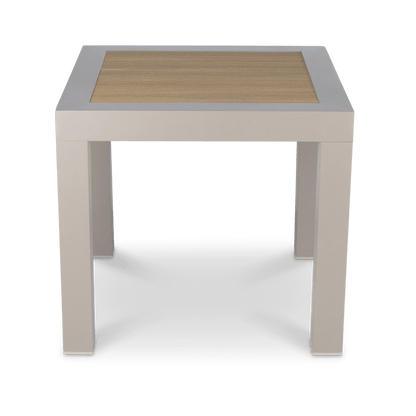 Positano 3pc Occasional Set in Taupe with Atlanta Side Table