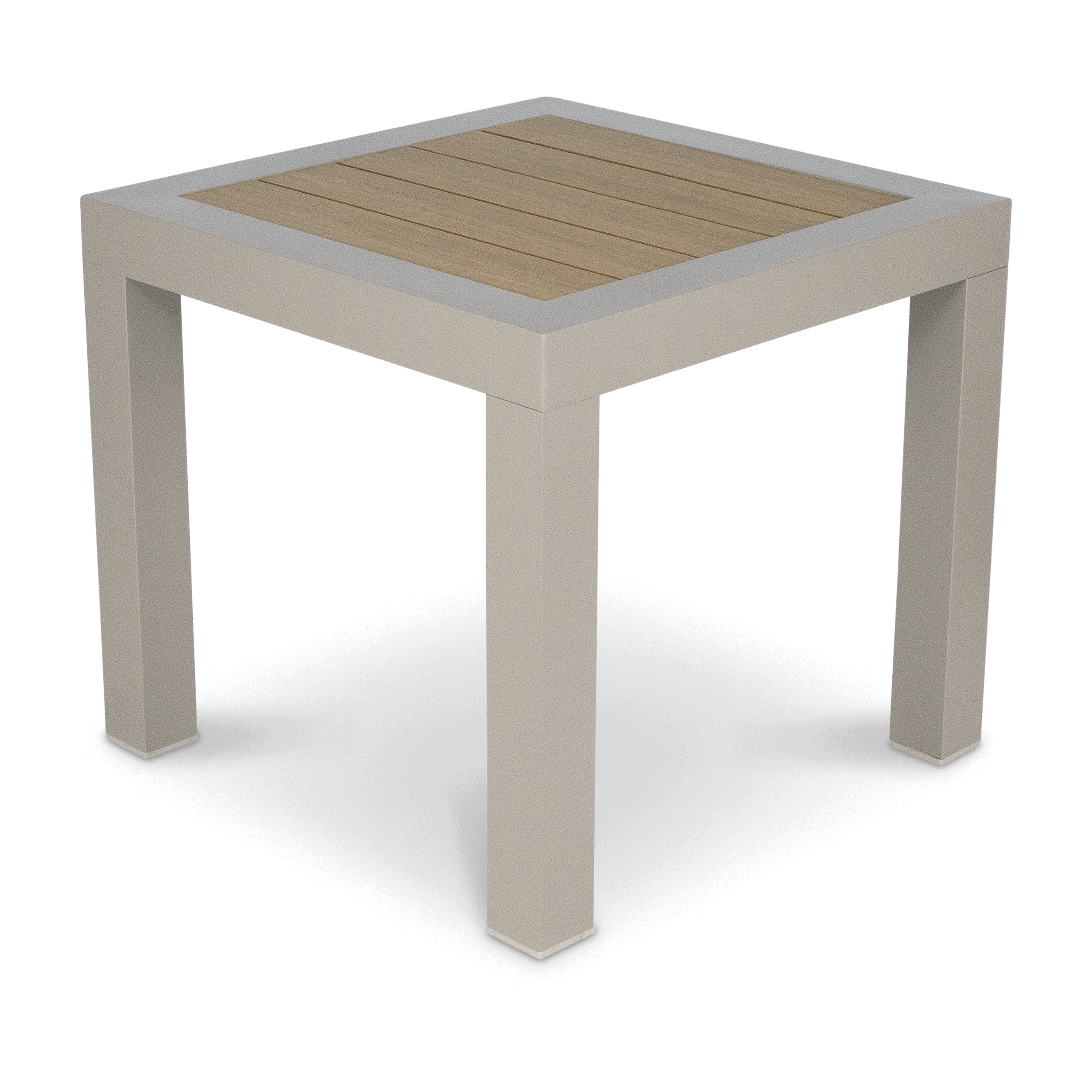 Positano 3pc Occasional Set in Taupe with Atlanta Side Table