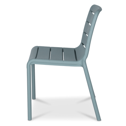 Aura UV Polypropylene Premium Dining Chair in Bubblegum