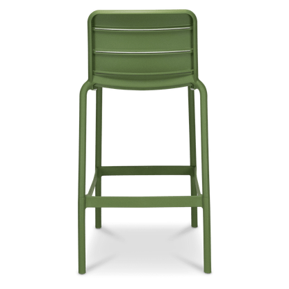 Aura UV Polypropylene Premium Bar Stool in Kiwi