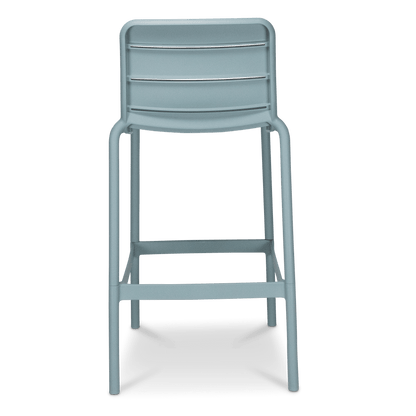 Aura UV Polypropylene Premium Bar Stool in Bubblegum