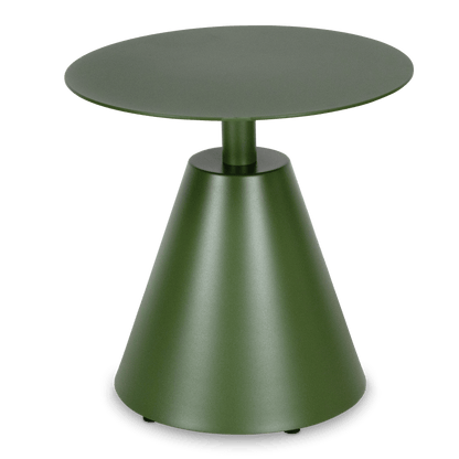 Monterra Side Table in Forest Green