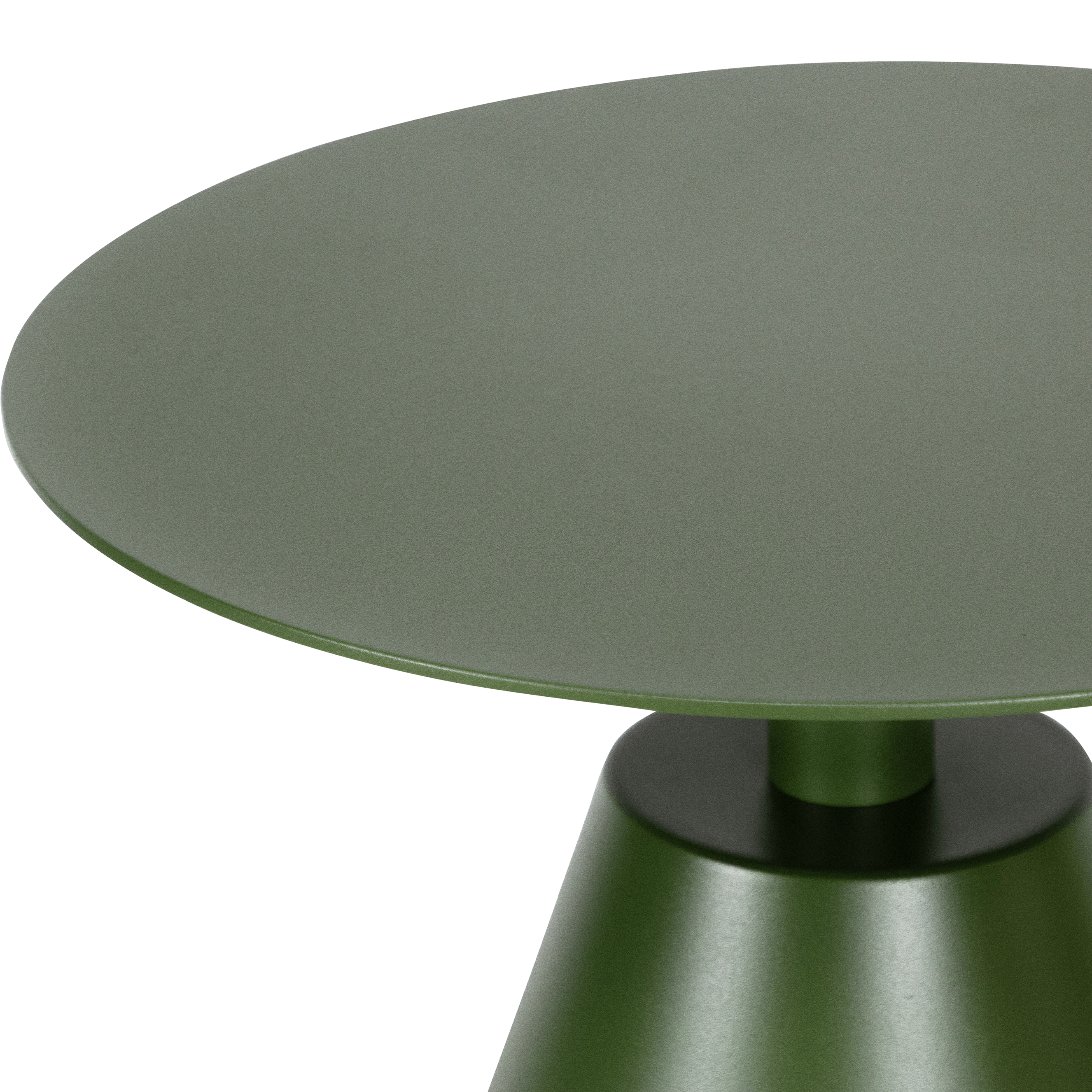 Monterra Side Table in Forest Green
