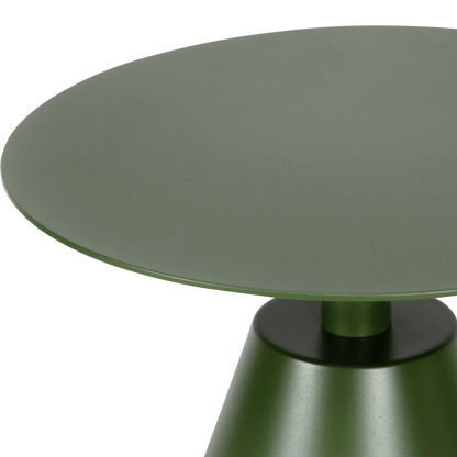Monterra Side Table in Forest Green
