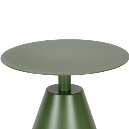 Monterra Side Table in Forest Green