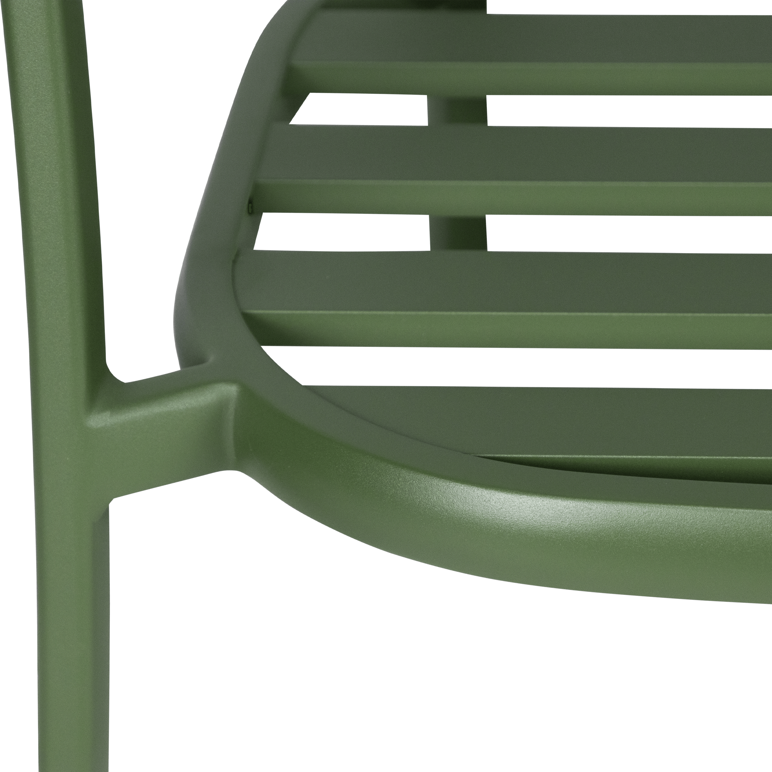 Monterra Occasional Chair in Forrest Green with Olefin Cushions and Removable Back Rest Cushion