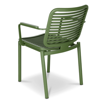 Azure Dining Chair in Forest Green