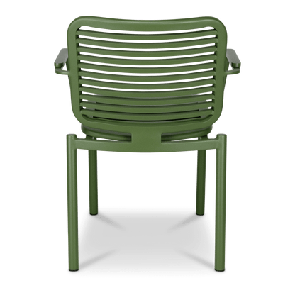 Azure Dining Chair in Forest Green