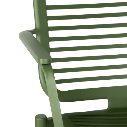 Azure Dining Chair in Forest Green