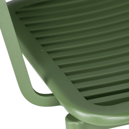 Azure Dining Chair in Forest Green
