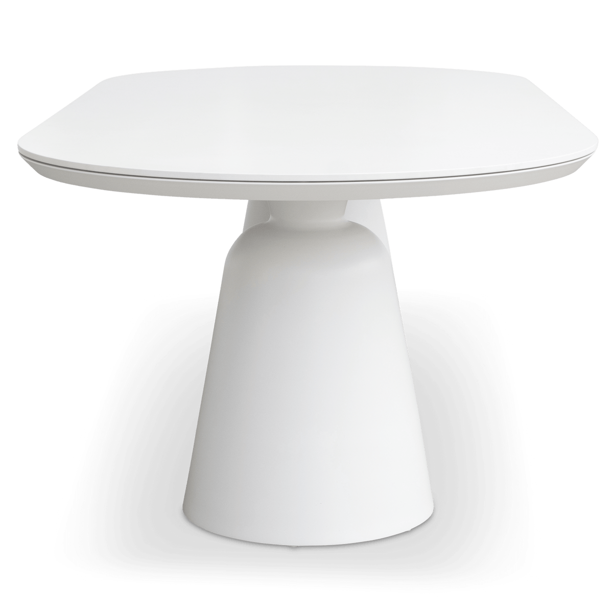 Azure Dining Table in Arctic White with Sintered Stone Top