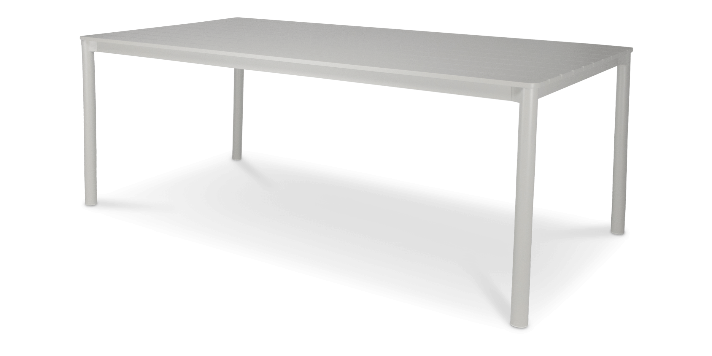 Cove Dining Table with 2 x Bench Seat in Silk Beige